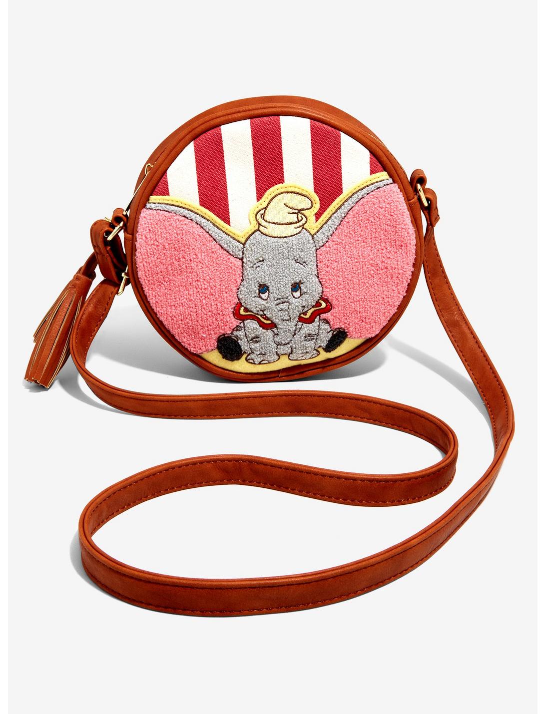 Loungefly Disney Dumbo Striped Crossbody Bag, , hi-res