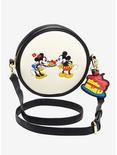 Loungefly Disney Mickey Mouse & Minnie Mouse Cake Crossbody Bag, , hi-res