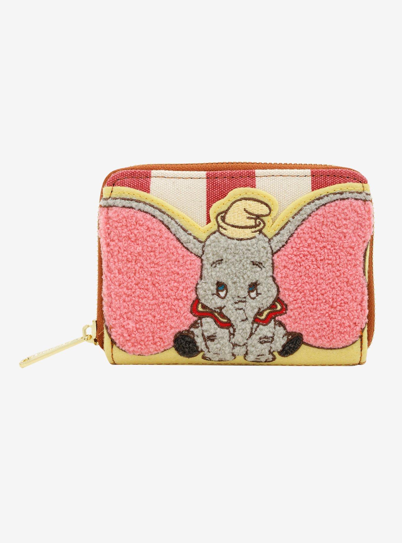 Loungefly Disney Dumbo Striped Zipper Wallet Hot Topic
