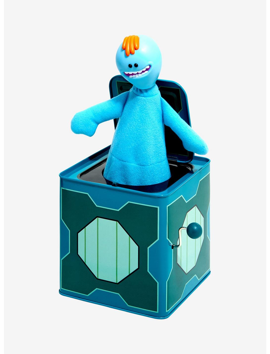 Rick And Morty Mr. Meeseeks Jack-In-The-Box Hot Topic Exclusive, , hi-res