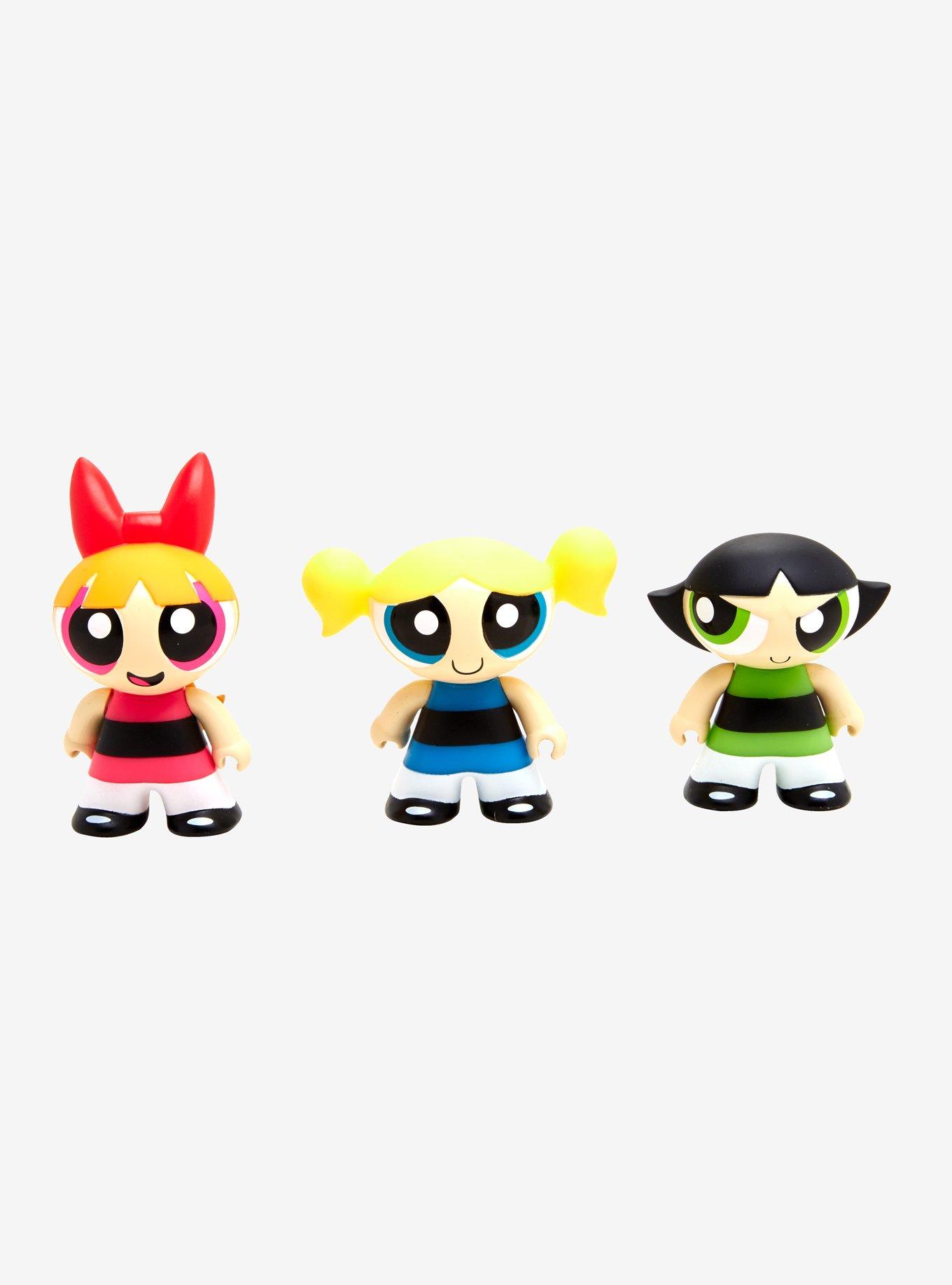 The Powerpuff Girls Glow-In-The-Dark 3 Inch Titans Vinyl Figure 3-Pack 2018 Summer Convention Exclusive, , hi-res