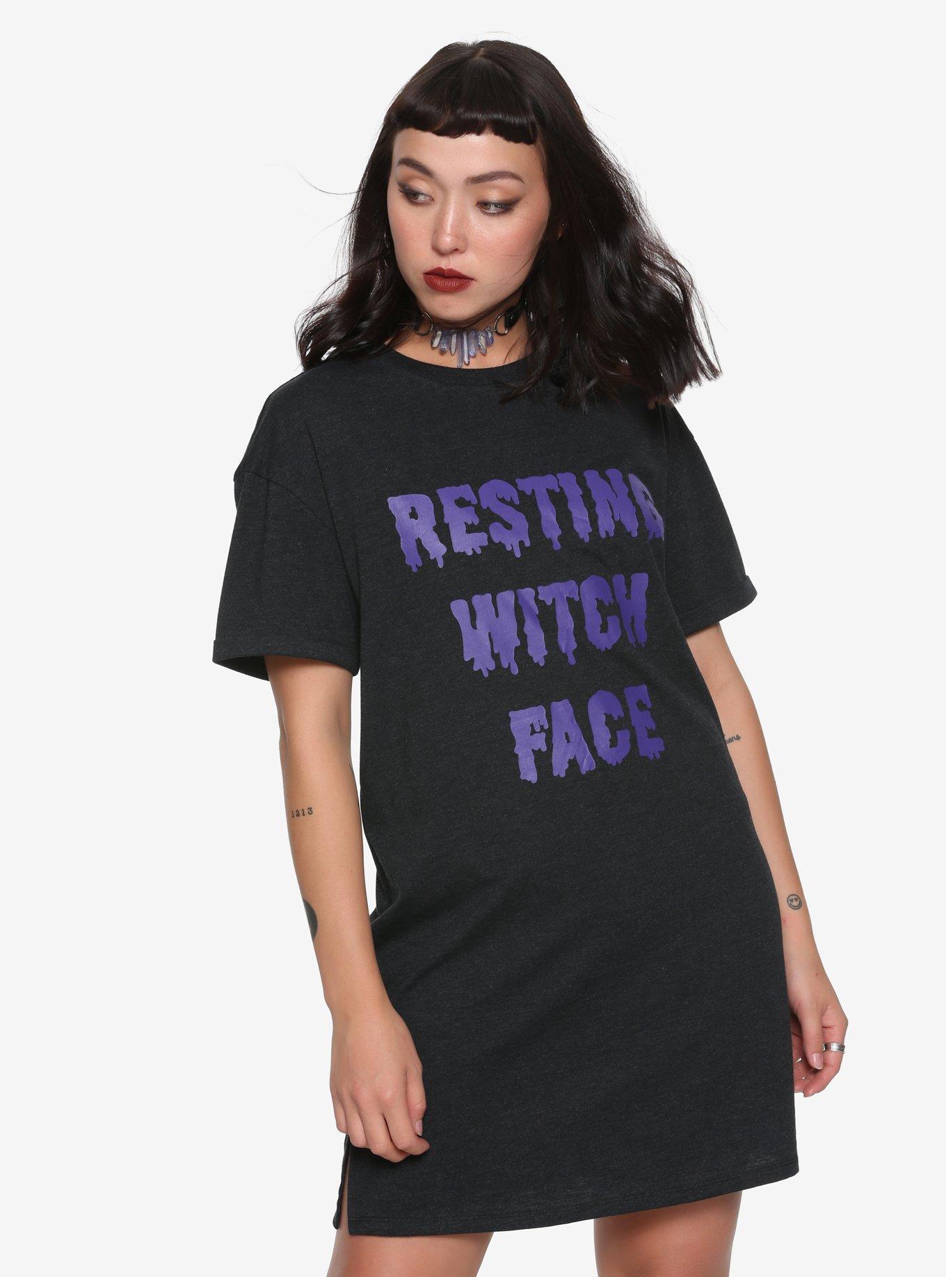 witch t shirt dress