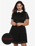 Riverdale Veronica Lodge Black Lace Dress Plus Size Hot Topic Exclusive, BLACK, hi-res