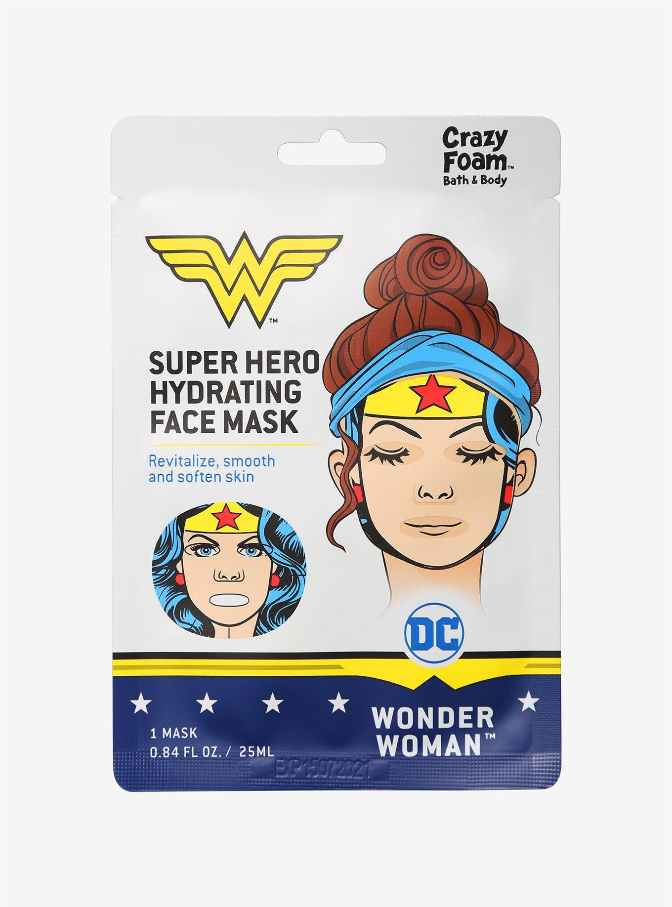 DC Comics Wonder Woman Face Mask, , hi-res