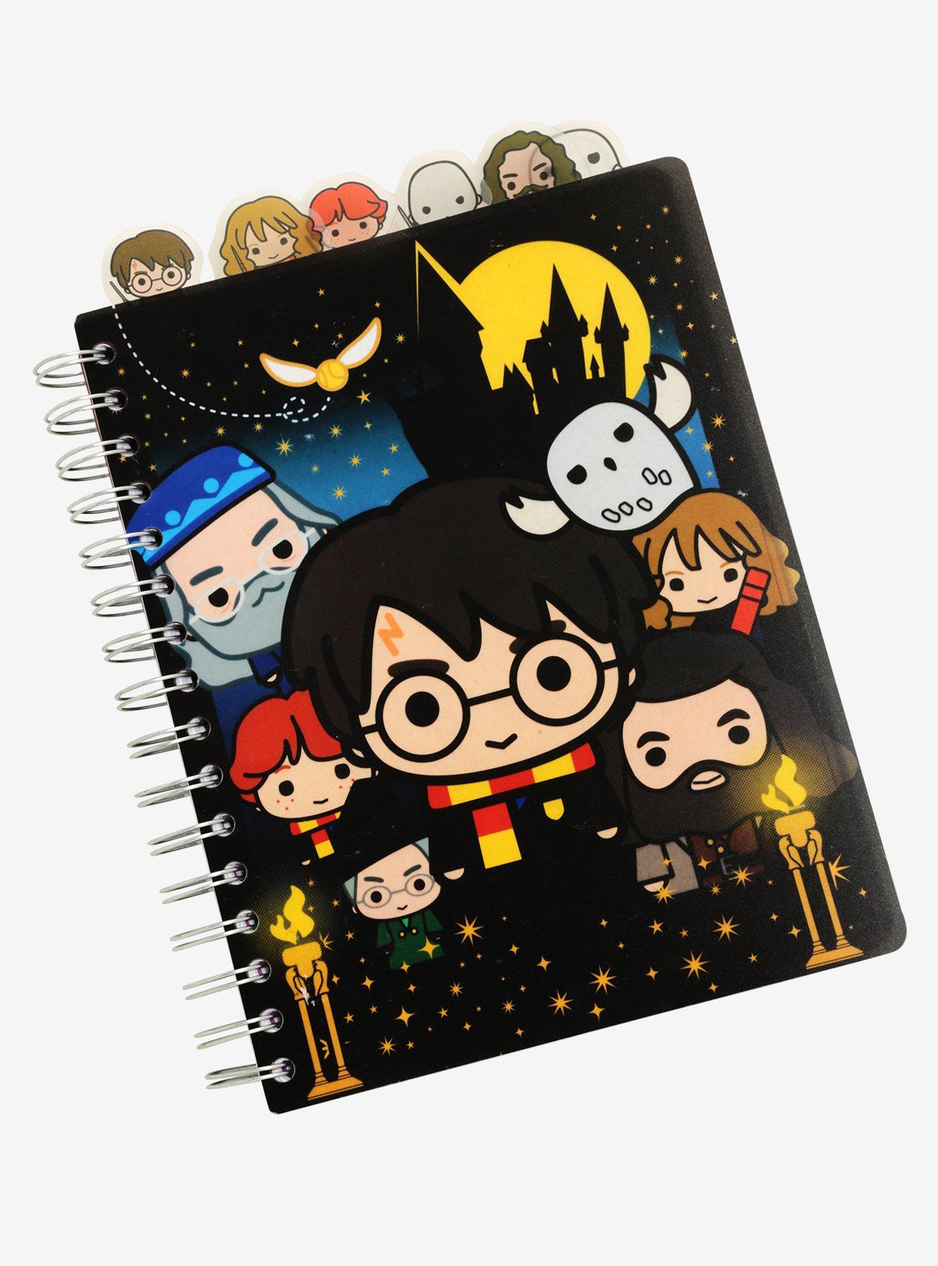 Harry Potter Hogwarts 5-Tab Spiral Notebook