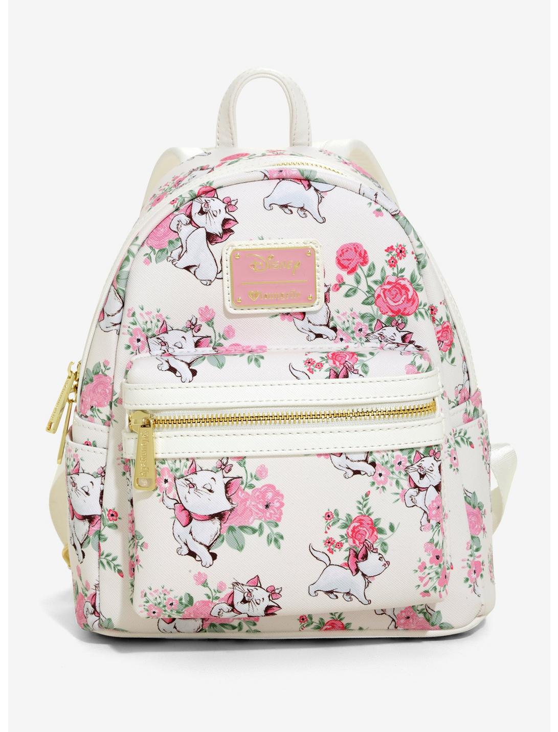 Loungefly Disney The Aristocats Marie Floral Mini Backpack, , hi-res