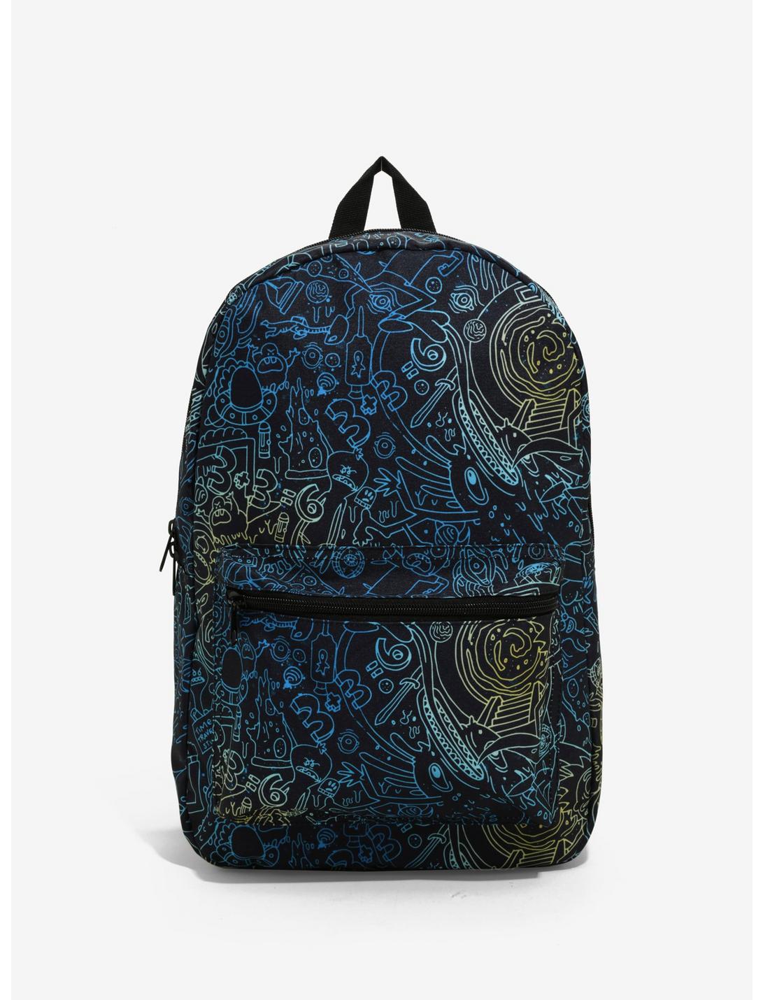 Rick And Morty Maze Backpack, , hi-res