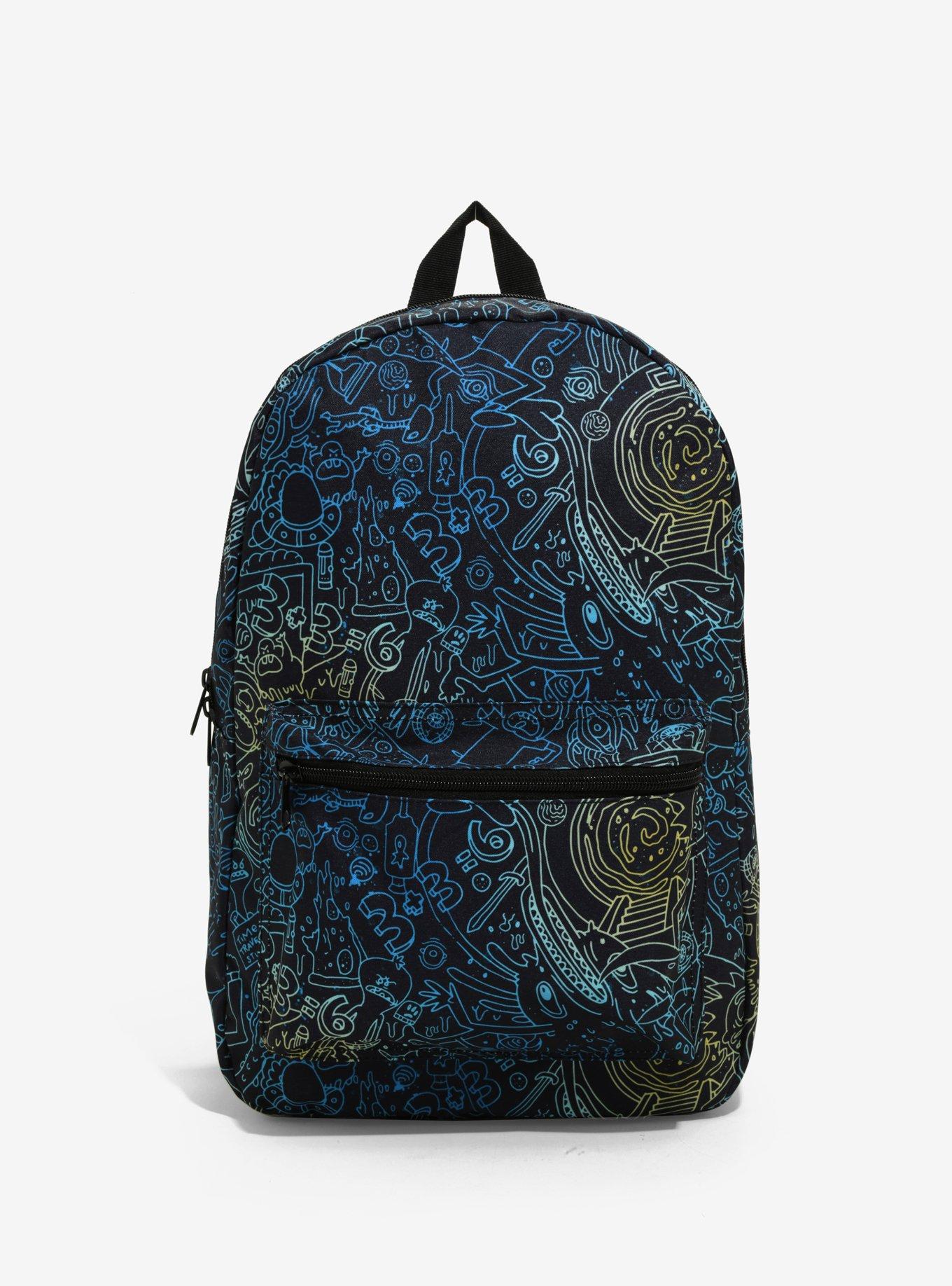 Rick And Morty Maze Backpack, , hi-res