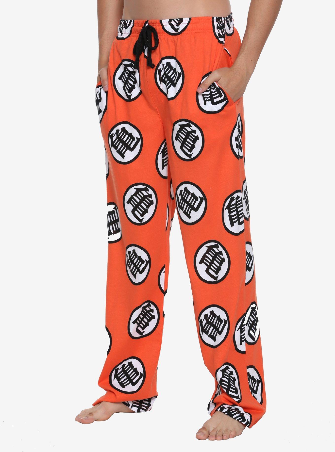 Dragon Ball Z Goku Symbol Pajama Pants