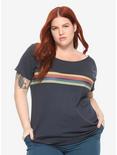Her Universe Doctor Who Thirteenth Doctor Cosplay T-Shirt Plus Size, GREY, hi-res