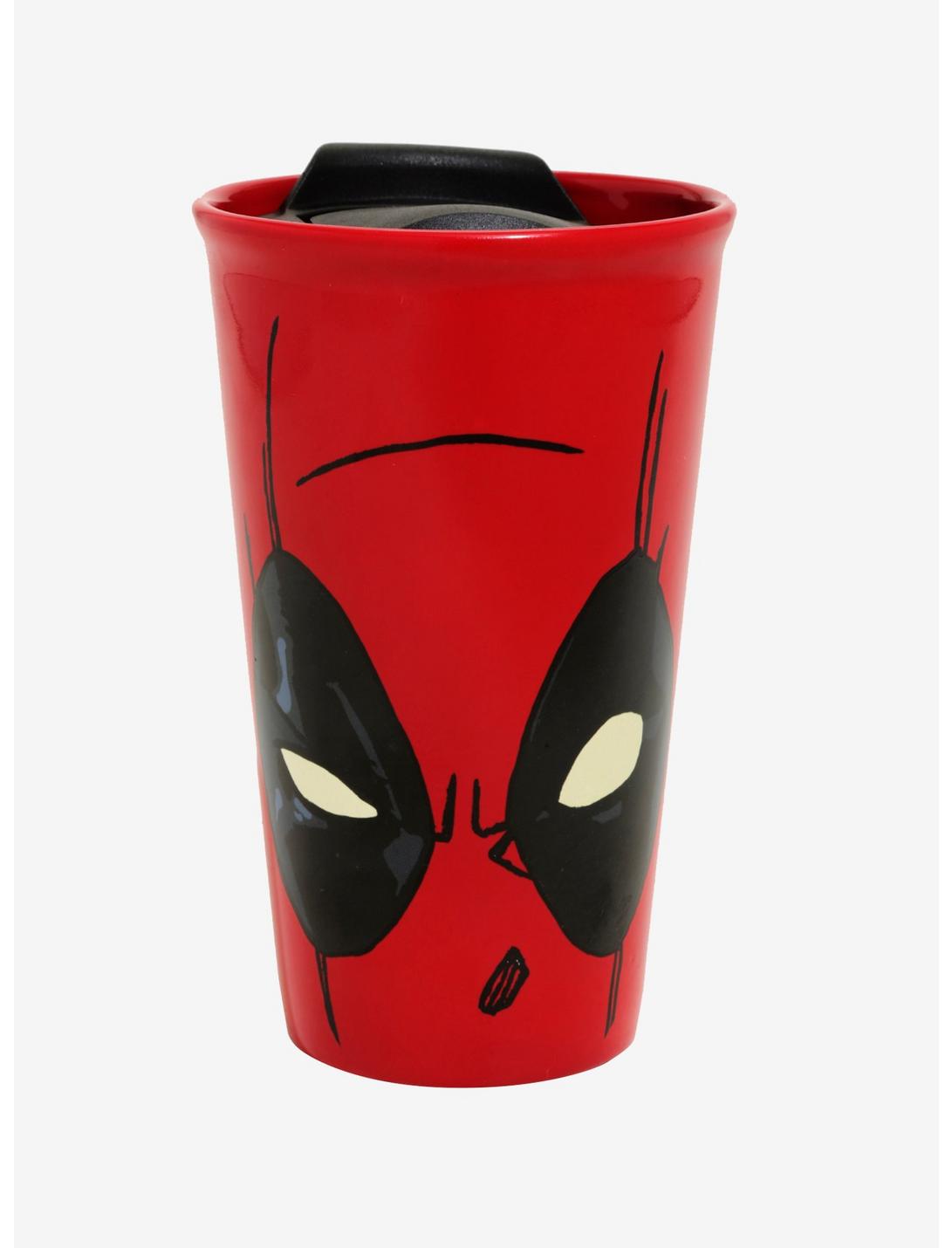 Marvel Deadpool Ceramic Travel Mug, , hi-res