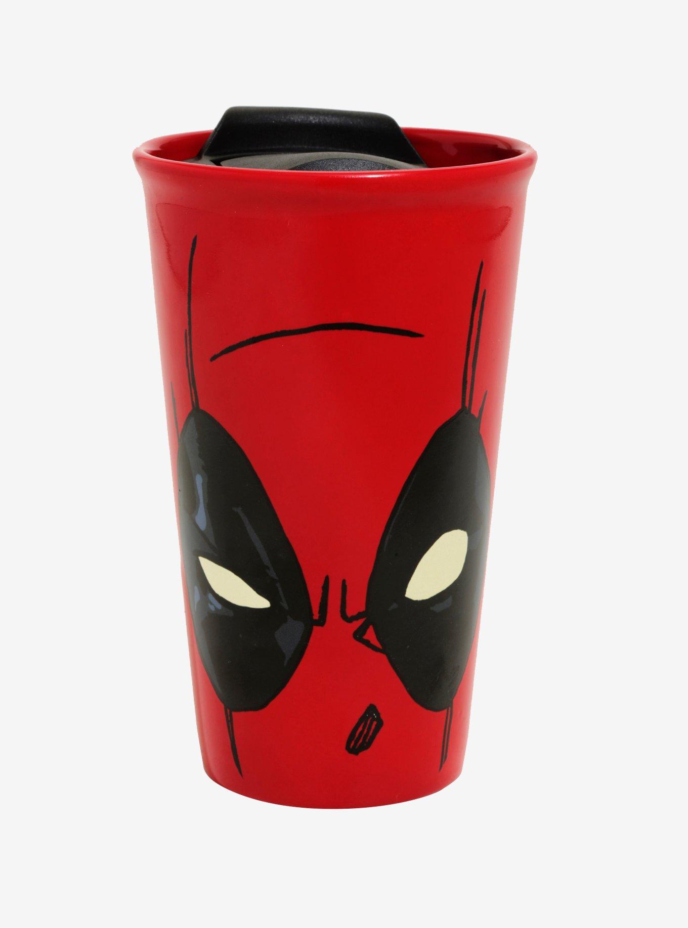 Marvel Deadpool Ceramic Travel Mug, , hi-res