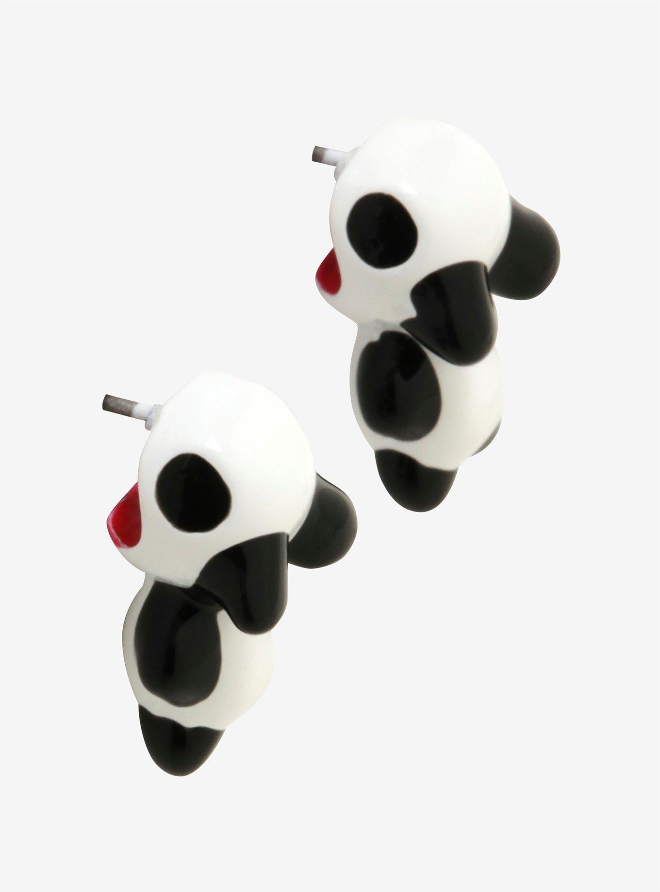 Panda Bite Earrings - BoxLunch Exclusive, , hi-res