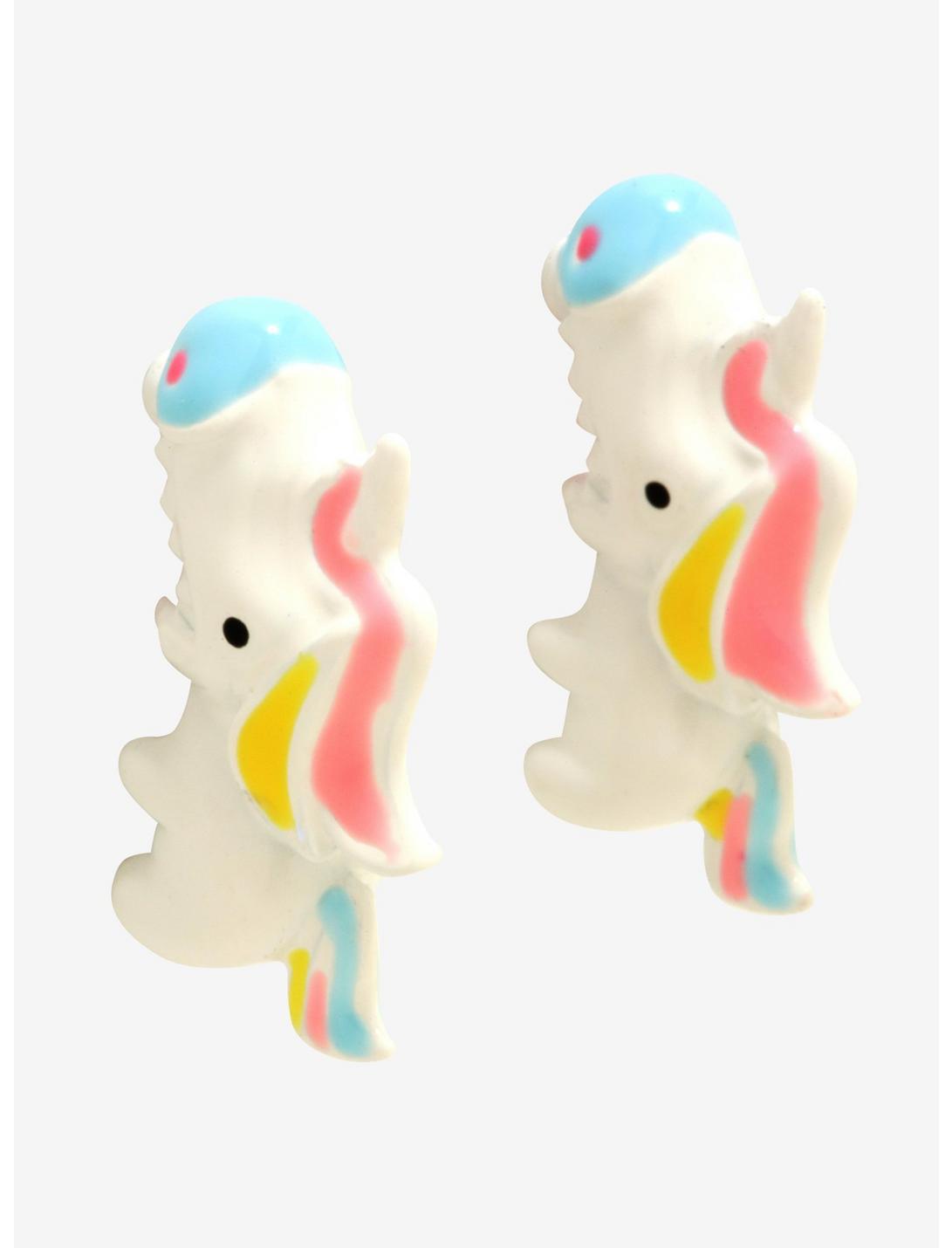 Unicorn Bite Earrings - BoxLunch Exclusive, , hi-res