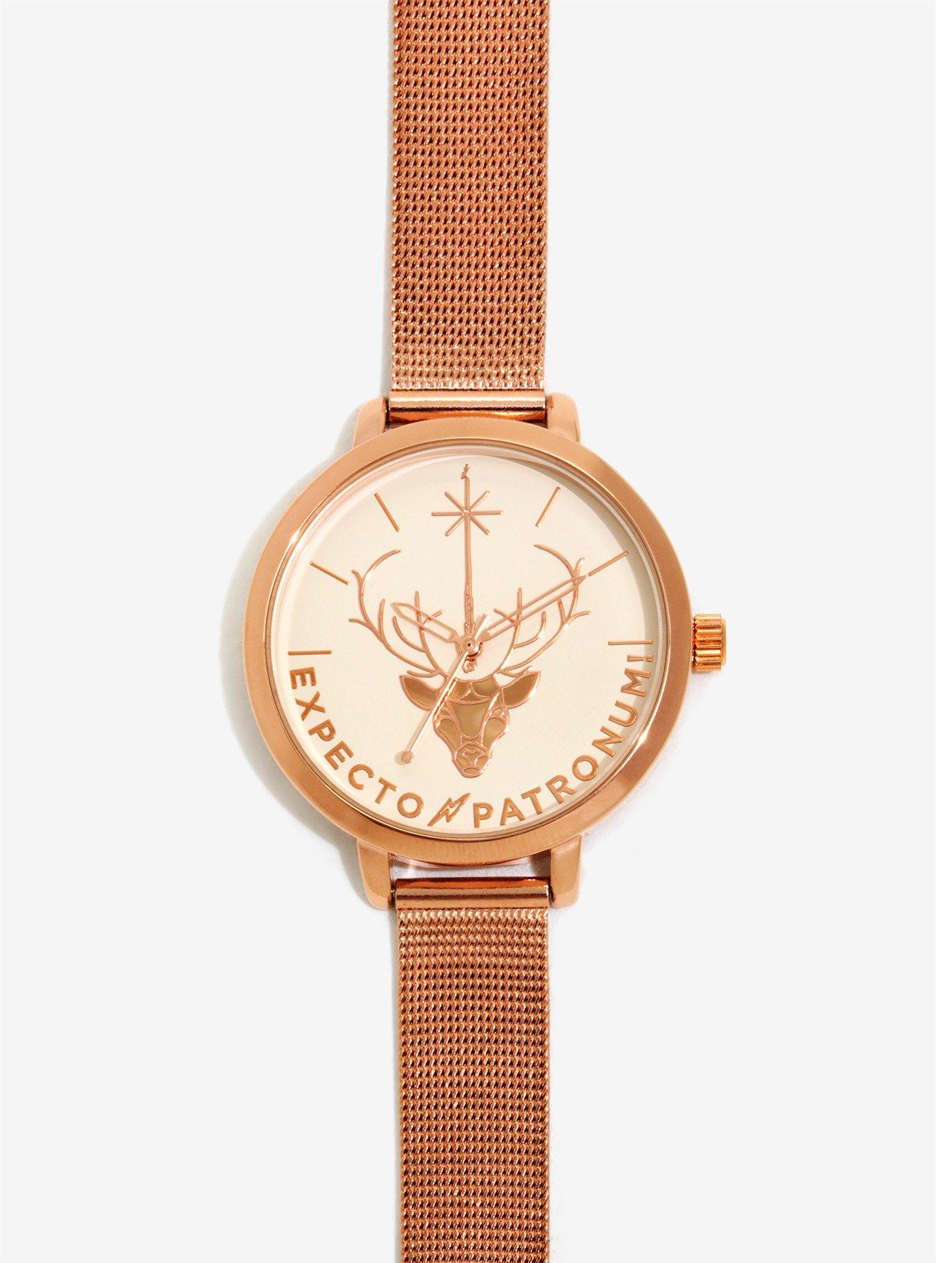 Harry Potter Patronus Metal Watch - BoxLunch Exclusive, , hi-res