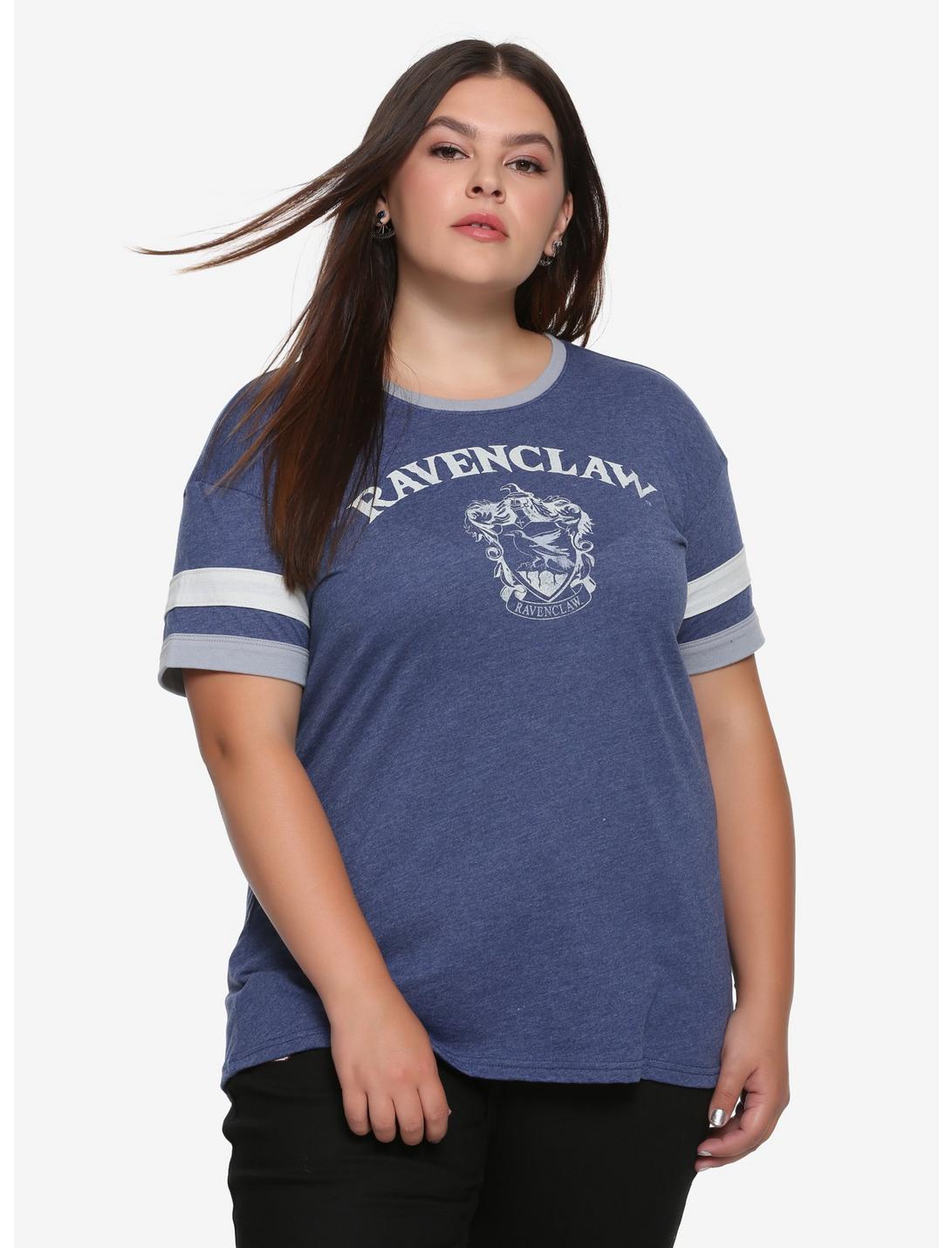 Harry Potter Ravenclaw Girls Athletic T-Shirt Plus Size, BLUE, hi-res