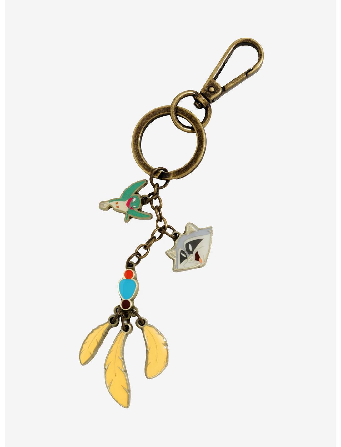 Disney Pocahontas Animal Friends Key Chain, , hi-res