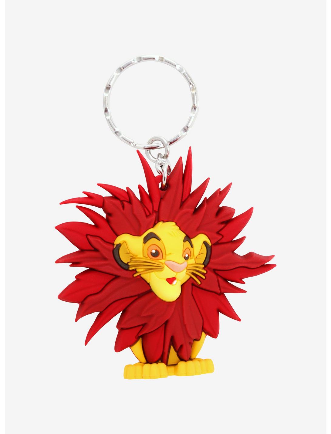 Disney The Lion King Simba Leaf Man Key Chain - BoxLunch Exclusive, , hi-res