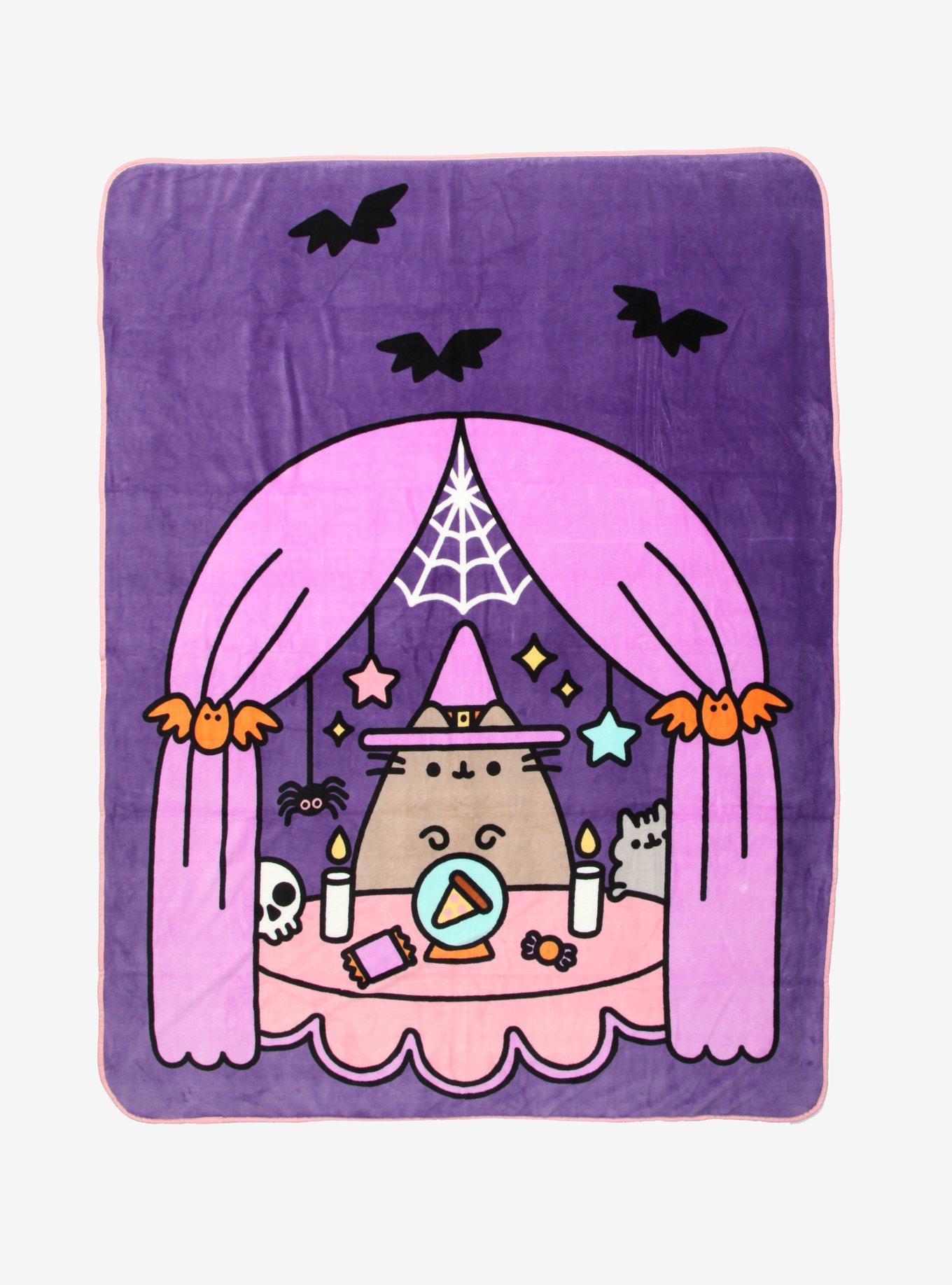 Pusheen Halloween Throw Blanket Hot Topic