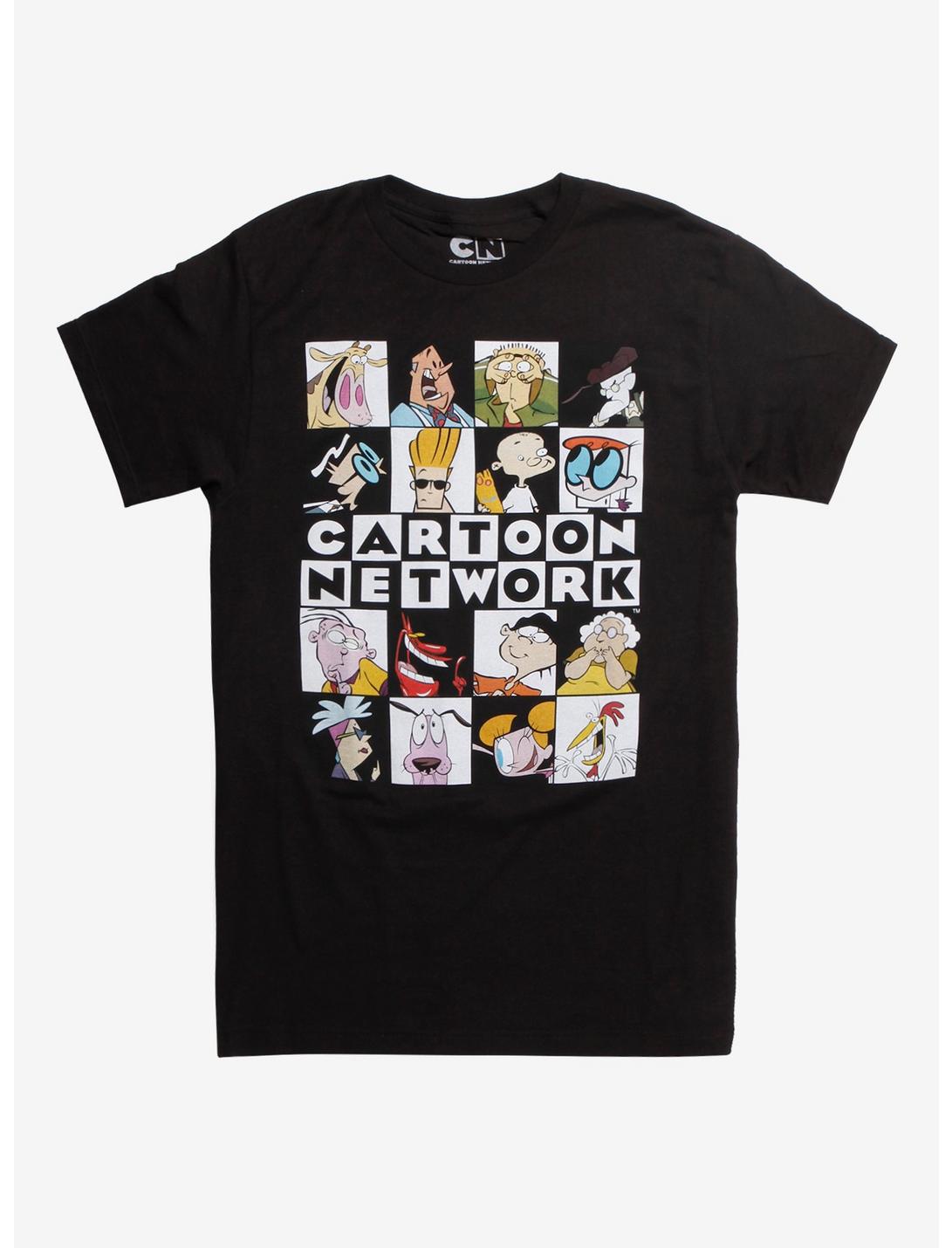 Cartoon Network Checkered Box Characters T-Shirt Hot Topic Exclusive | Hot  Topic