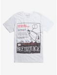 Beetlejuice Call Beetlejuice T-Shirt Hot Topic Exclusive, WHITE, hi-res