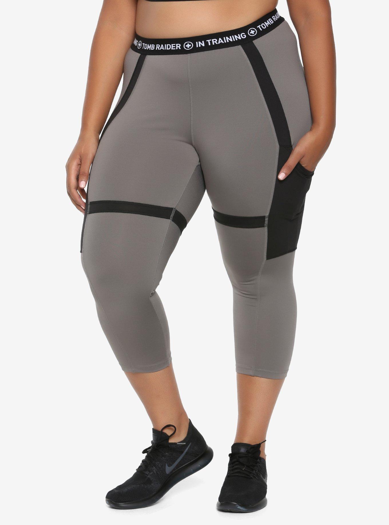Tomb Raider Shadow Of The Tomb Raider Active Capris Plus Size, MULTI, hi-res