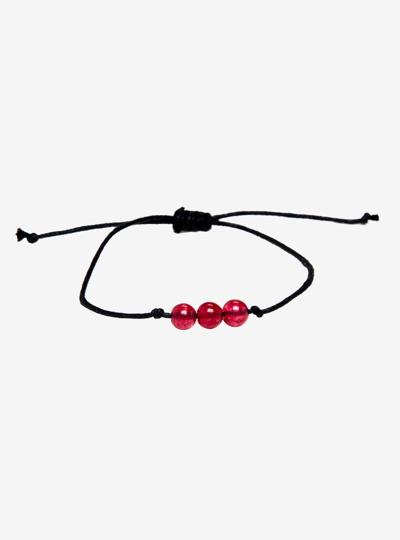 Garnet Bead Bracelet, , hi-res