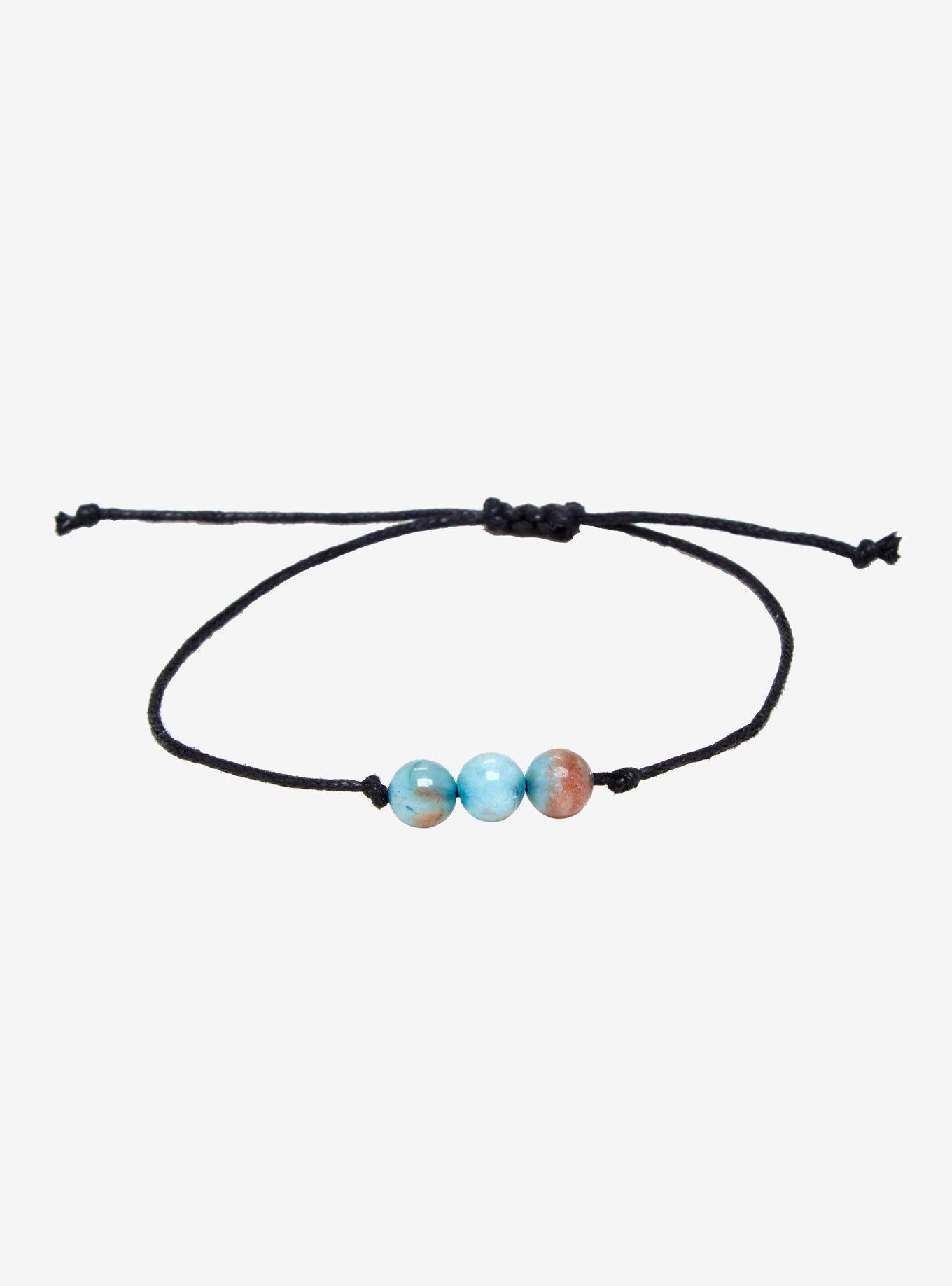 Bloodstone Bead Bracelet, , hi-res