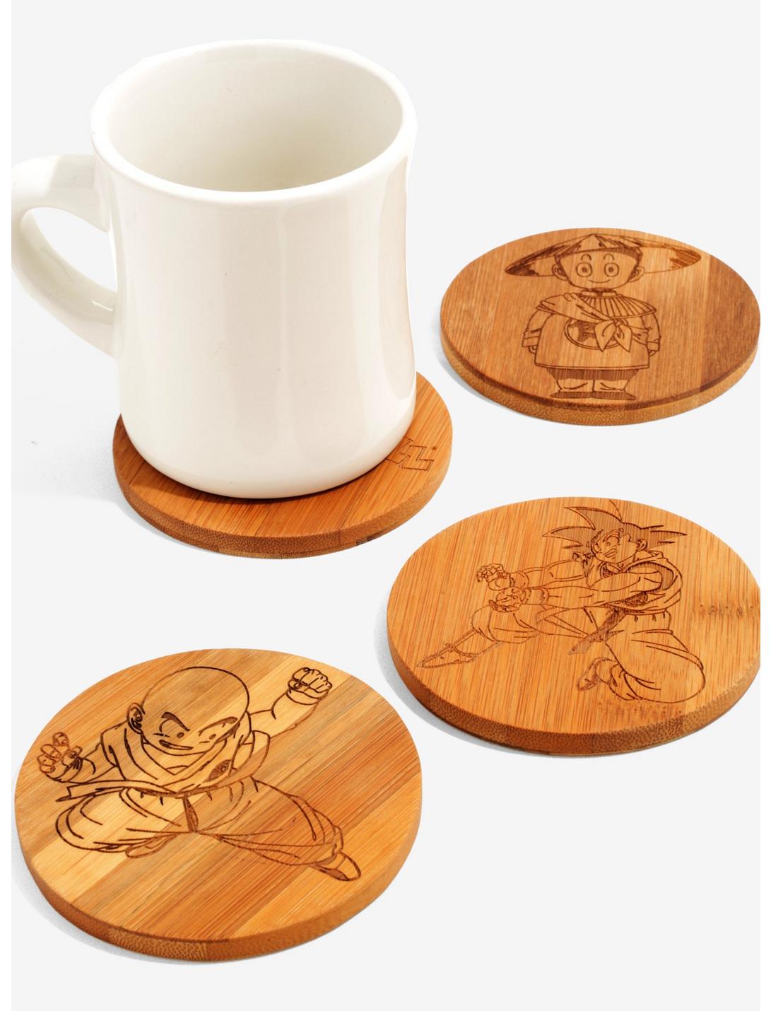 Dragon Ball Z Wooden Coaster Set, , hi-res