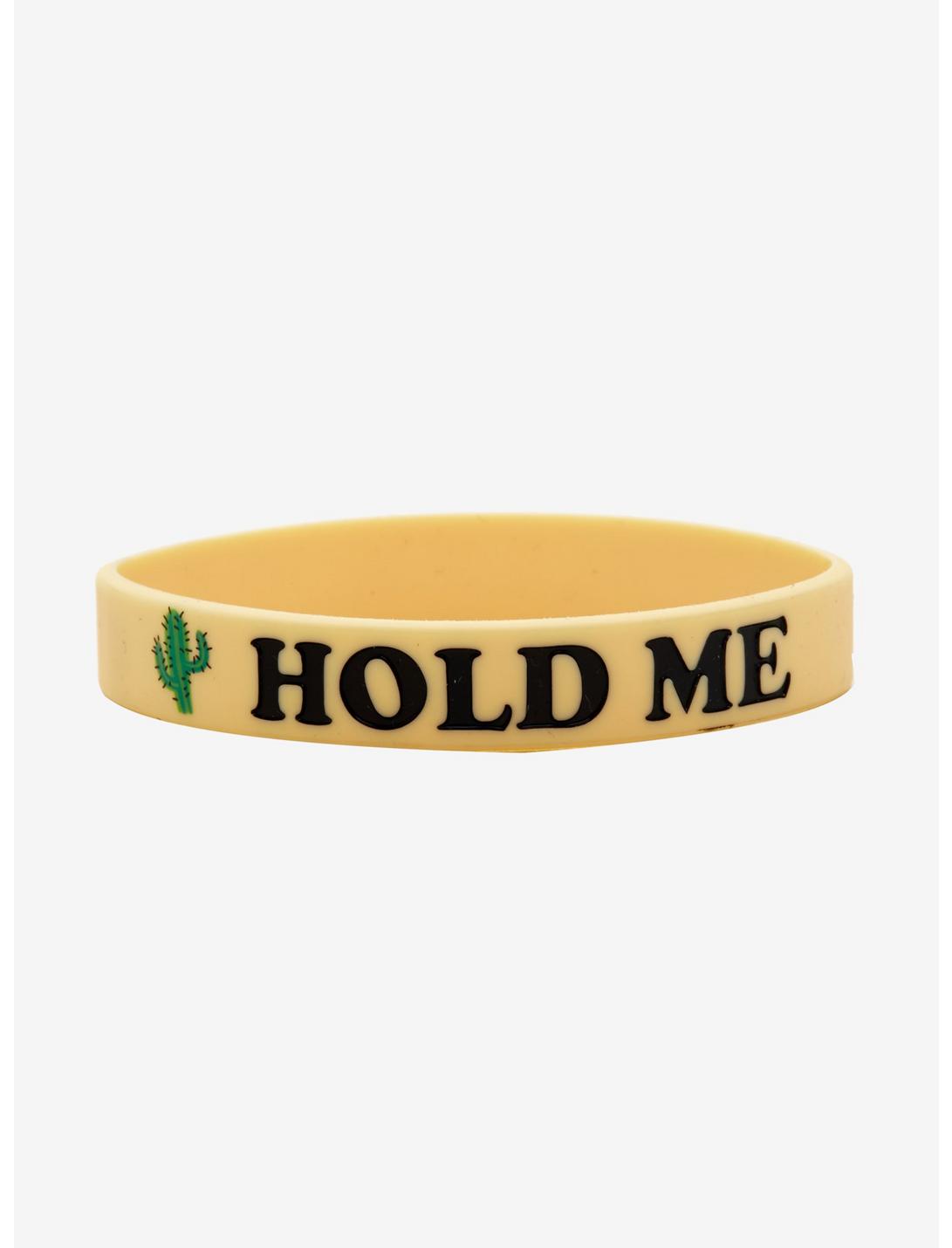 Hold Me Cactus Rubber Bracelet, , hi-res