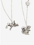 Supernatural Moose & Squirrel Best Friend Necklace Set, , hi-res