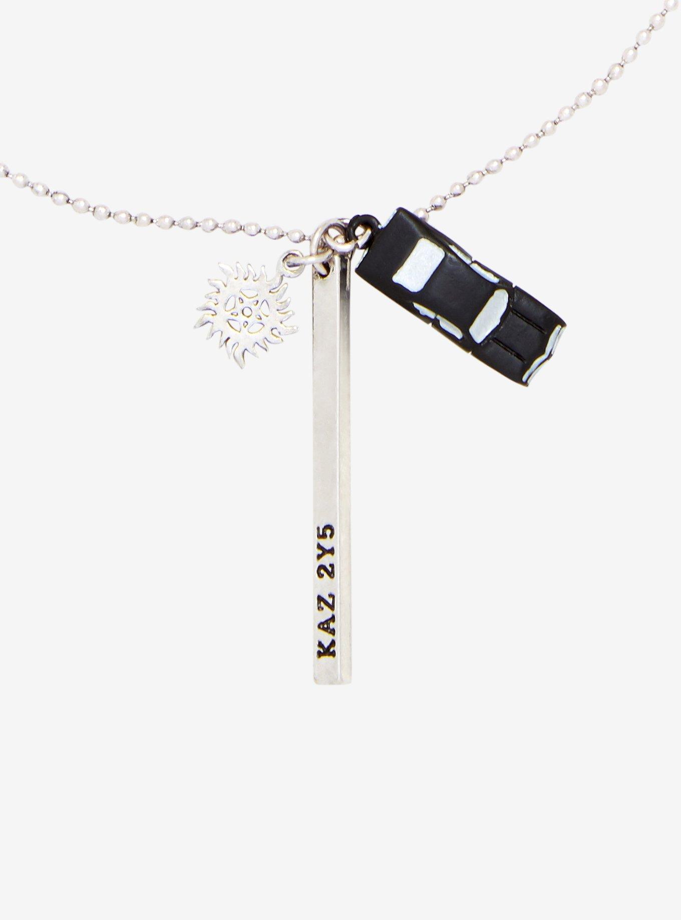 Supernatural Baby License Plate Necklace, , hi-res