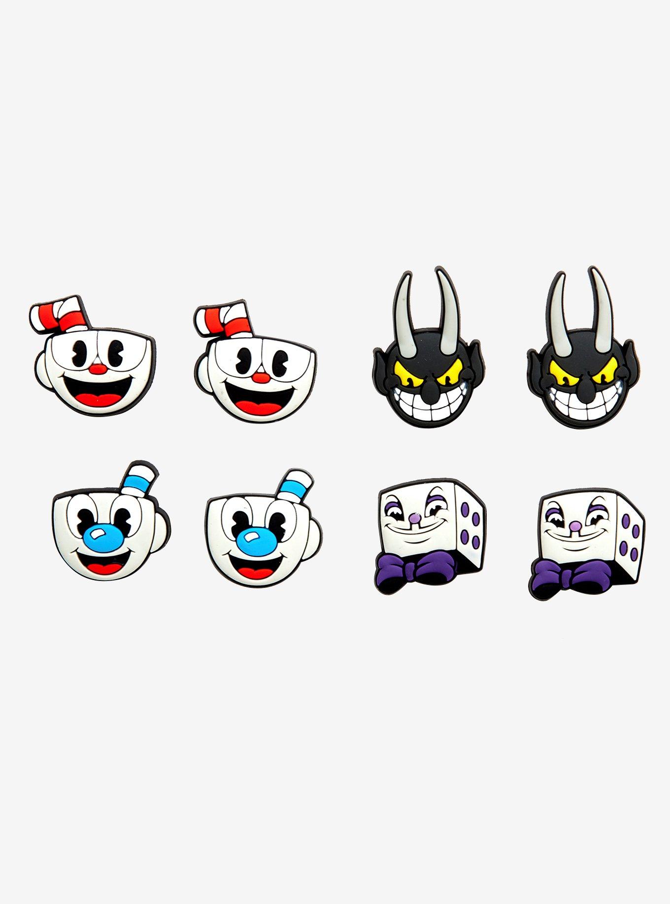 Cuphead Character Stud Earring Set, , hi-res