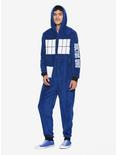 Doctor Who TARDIS Union Suit, BLUE, hi-res