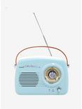 Blue Vintage Wireless Radio Speaker, , hi-res