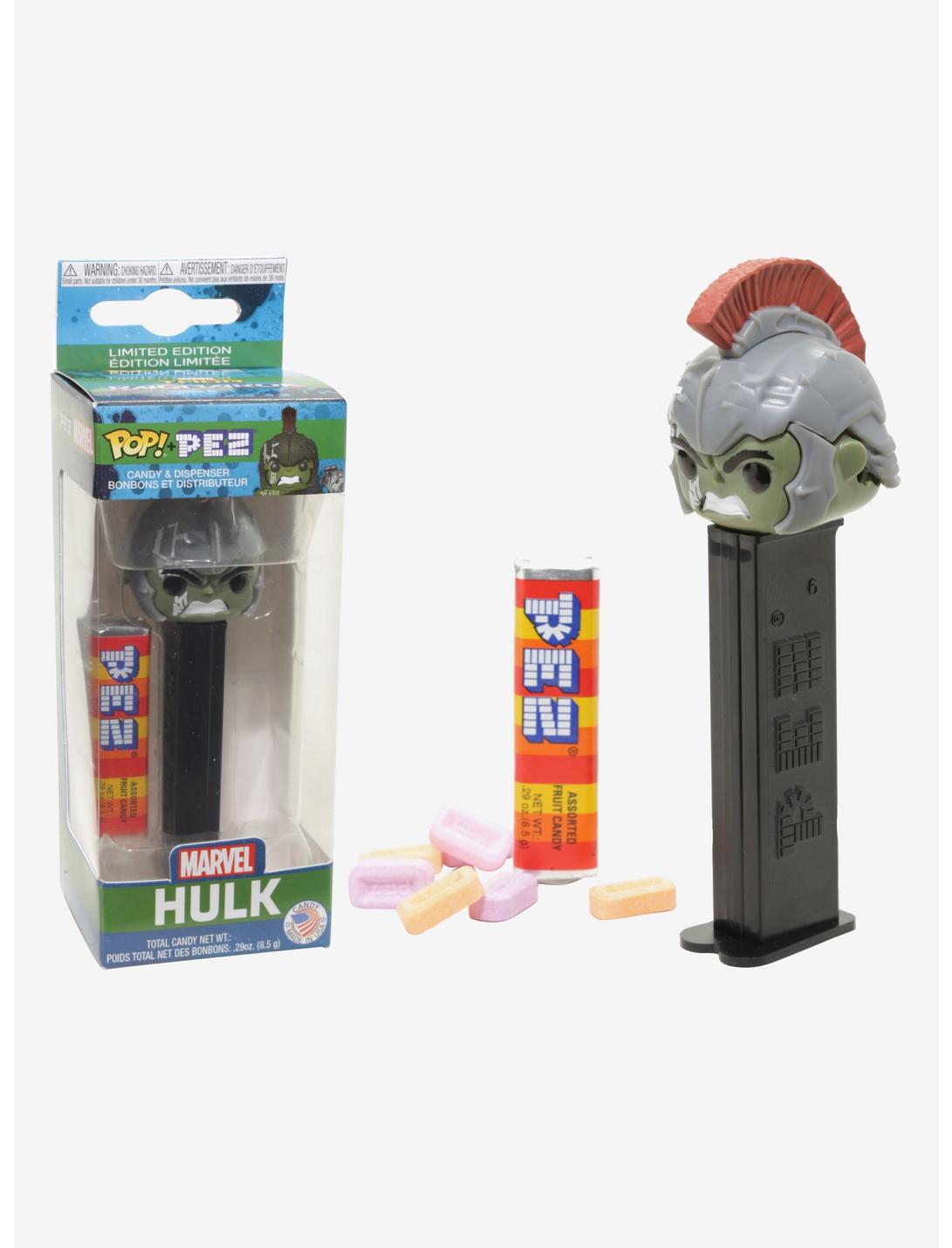 Funko Pop! PEZ Marvel Thor: Ragnarok The Hulk Candy & Dispenser, , hi-res