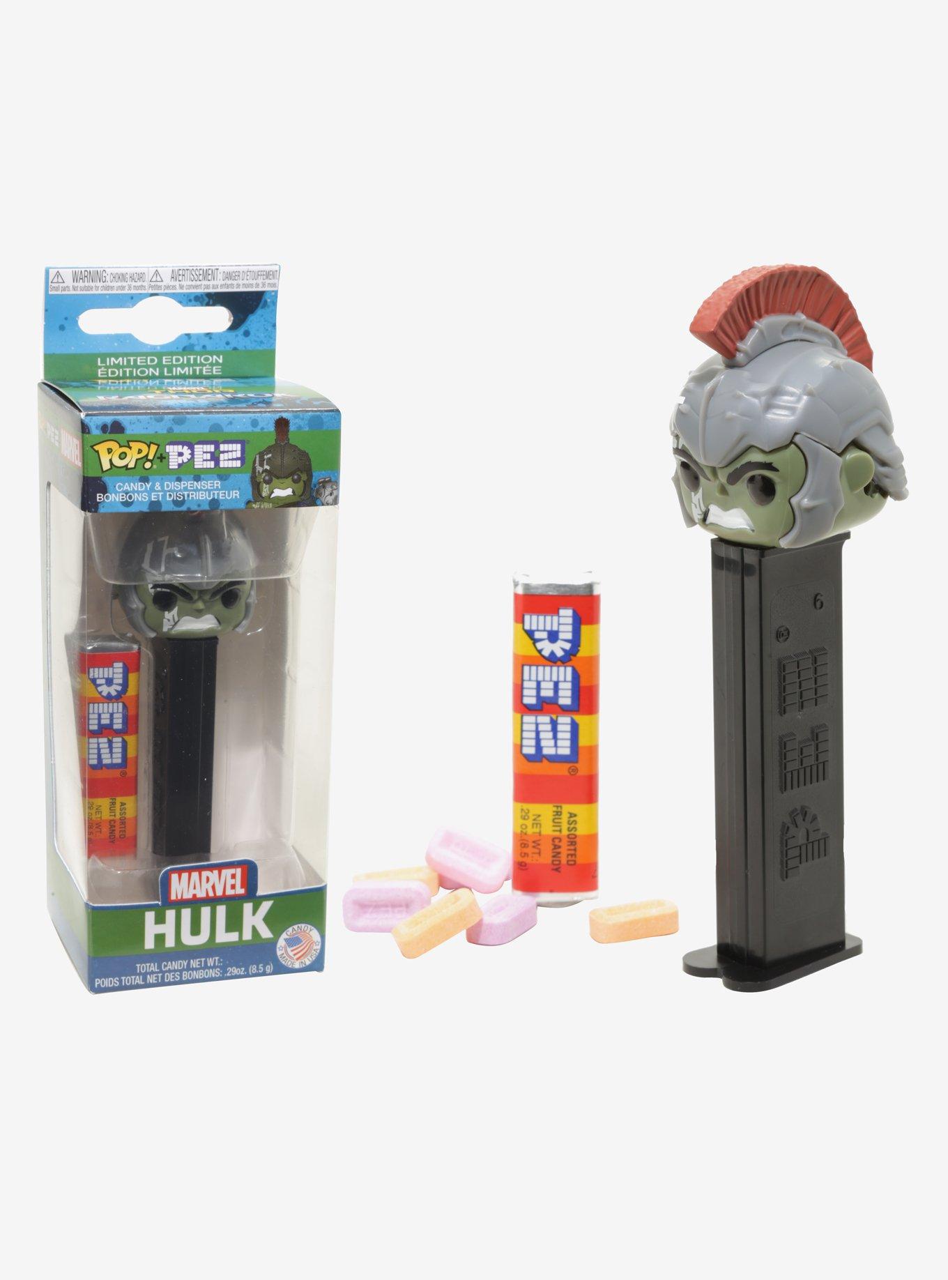 Funko Pop! PEZ Marvel Thor: Ragnarok The Hulk Candy & Dispenser, , hi-res