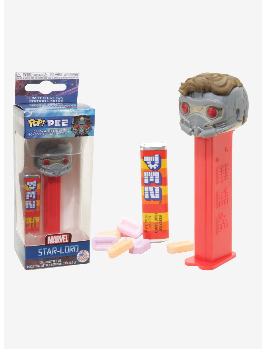 Funko Pop! PEZ Marvel Guardians Of The Galaxy Vol. 2 Star-Lord Candy & Dispenser, , hi-res