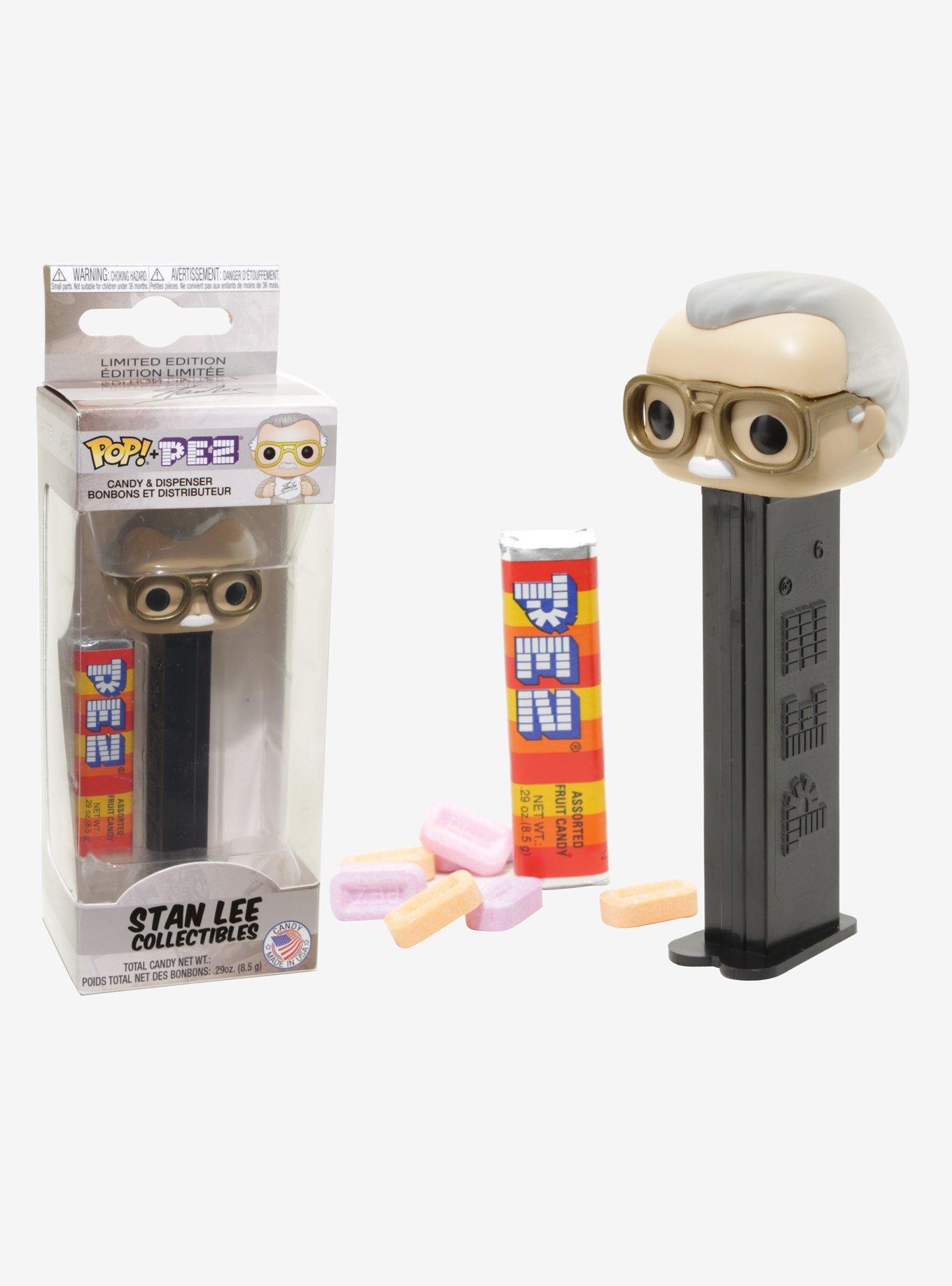 Funko Pop! PEZ Marvel Stan Lee Candy & Dispenser, , hi-res