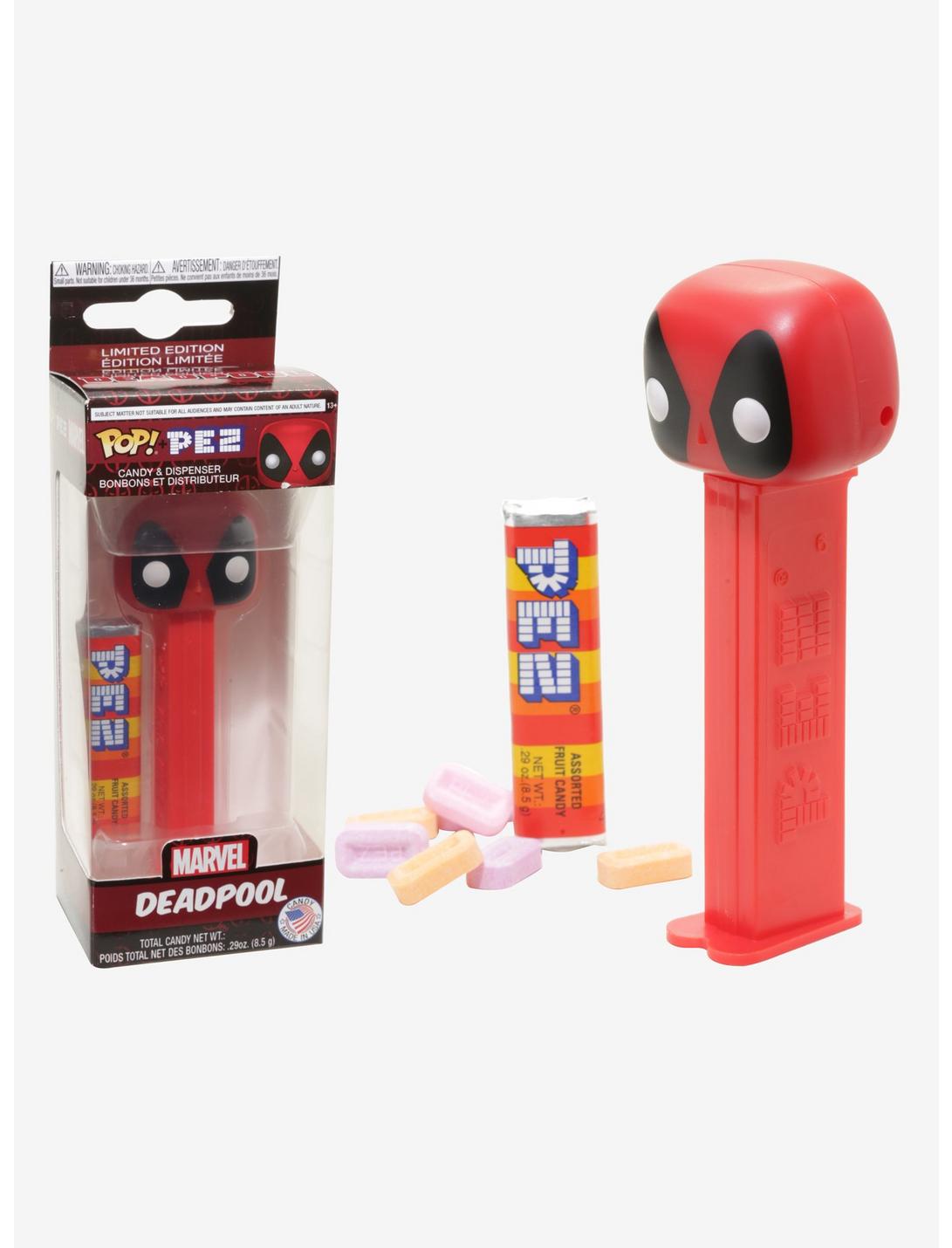 Funko Pop! PEZ Marvel Deadpool Candy & Dispenser, , hi-res
