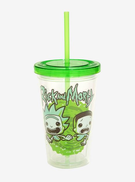 Funko Pop! Rick And Morty Acrylic Tumbler | BoxLunch