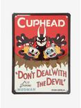 Cuphead Don't Deal With The Devil Tin Sign, , hi-res