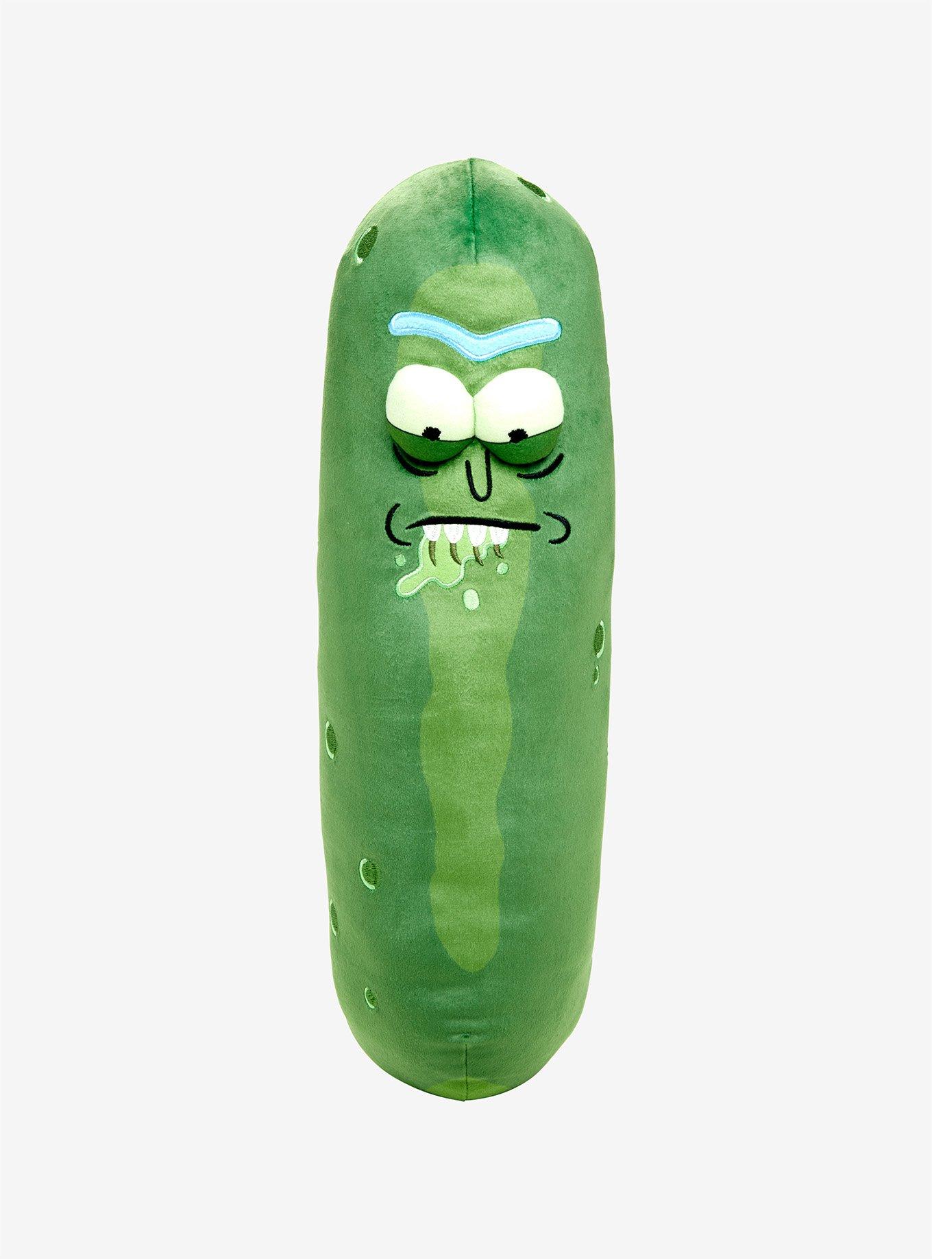 Funko Rick And Morty 19" Pickle Rick (Biting Lip) Galactic Plush, , hi-res