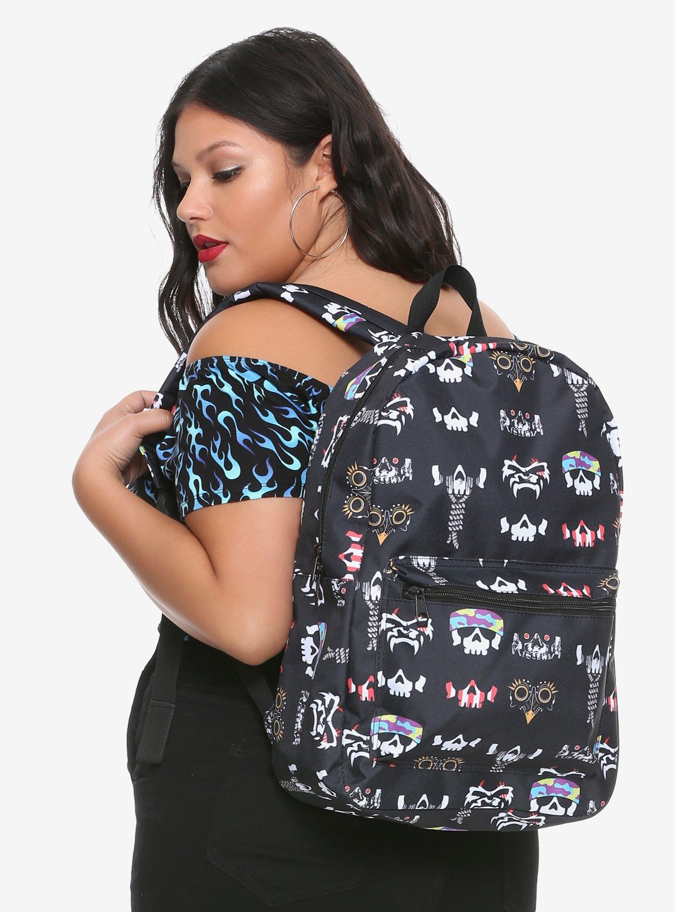 New Japan Pro-Wrestling Logos Backpack, , hi-res