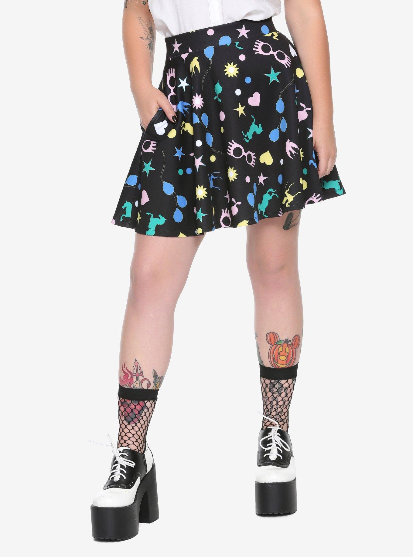 Harry Potter Luna Lovegood Icon Skater Skirt Hot Topic