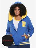 Riverdale Cheer Girls Varsity Jacket Plus Size Hot Topic Exclusive, BLUE, hi-res