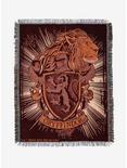 Harry Potter Gryffindor Crest Tapestry Throw Blanket, , hi-res