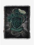 Harry Potter Slytherin Crest Tapestry Throw Blanket, , hi-res