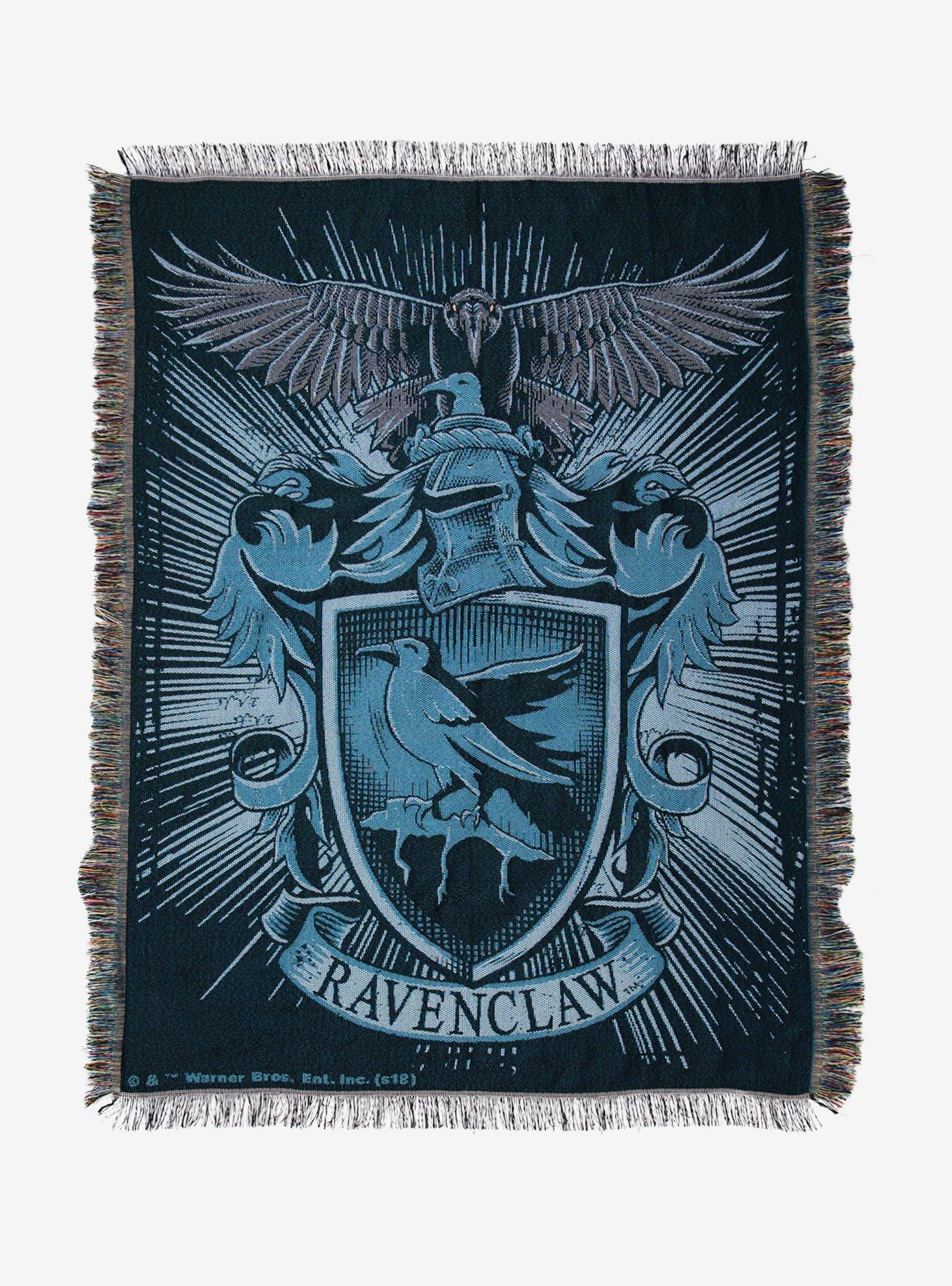 Harry Potter Ravenclaw Crest Tapestry Throw Blanket, , hi-res