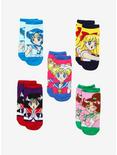 Sailor Moon Character No-Show Socks 5 Pair, , hi-res